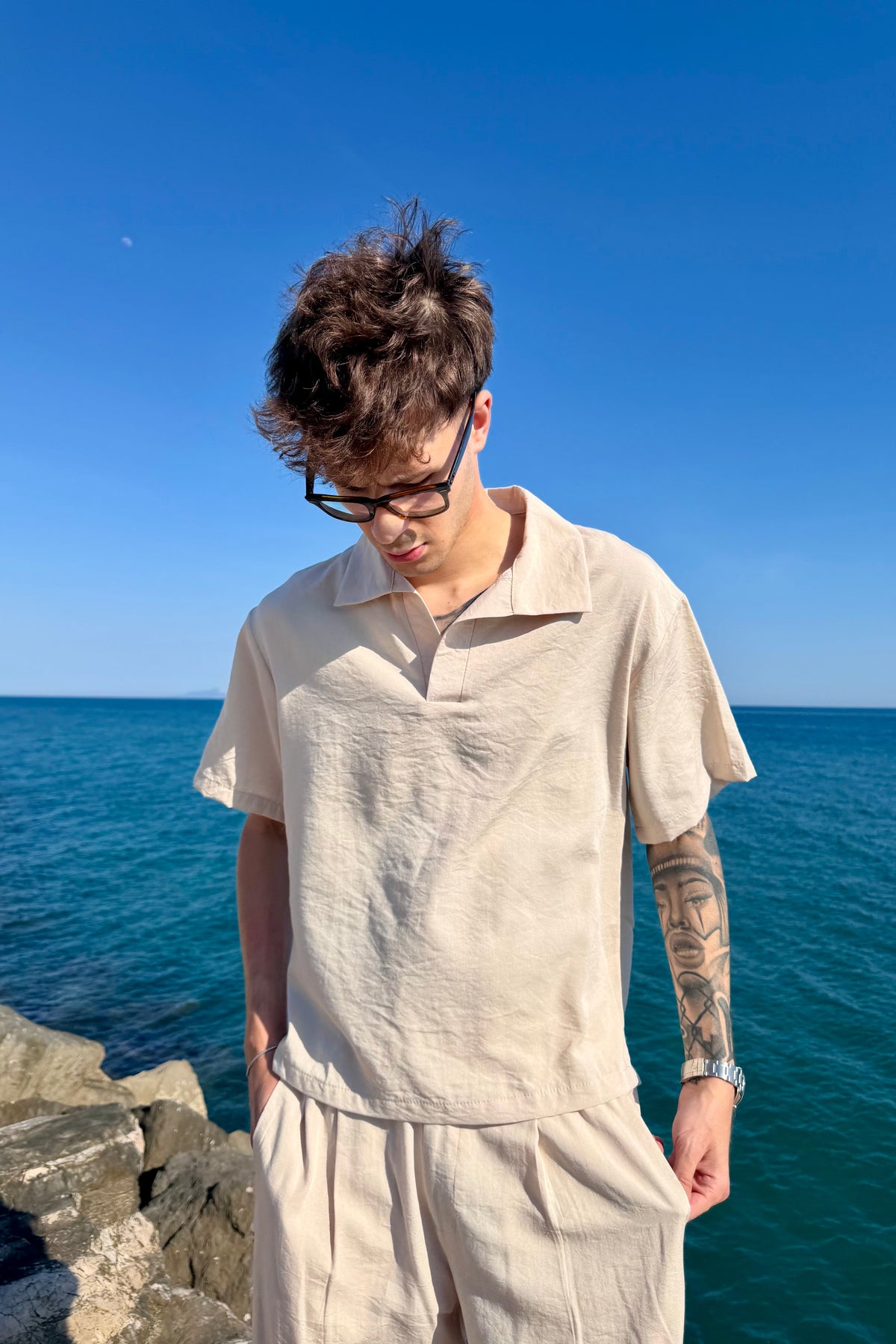 Cancún | Polo de lino