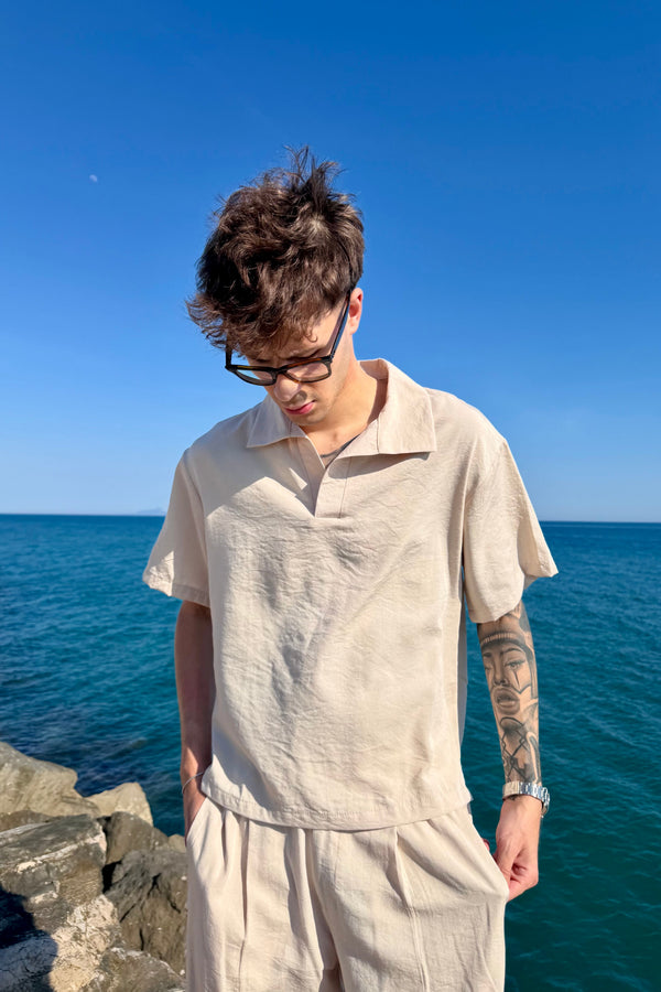 Cancún | Polo de lino