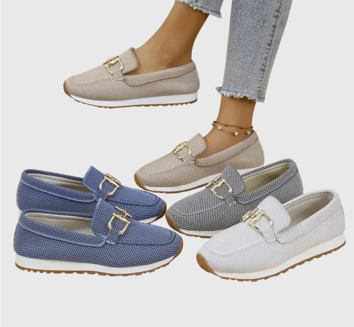 Mila| mocasín ortopédico Comfort