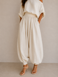 Eleonora | Elegante conjunto de dos piezas con un solo tirante