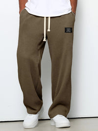 Lorenzo | Pantalones anchos con tejido de nido de abeja