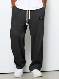 Lorenzo | Pantalones anchos con tejido de nido de abeja