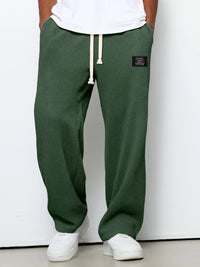 Lorenzo | Pantalones anchos con tejido de nido de abeja