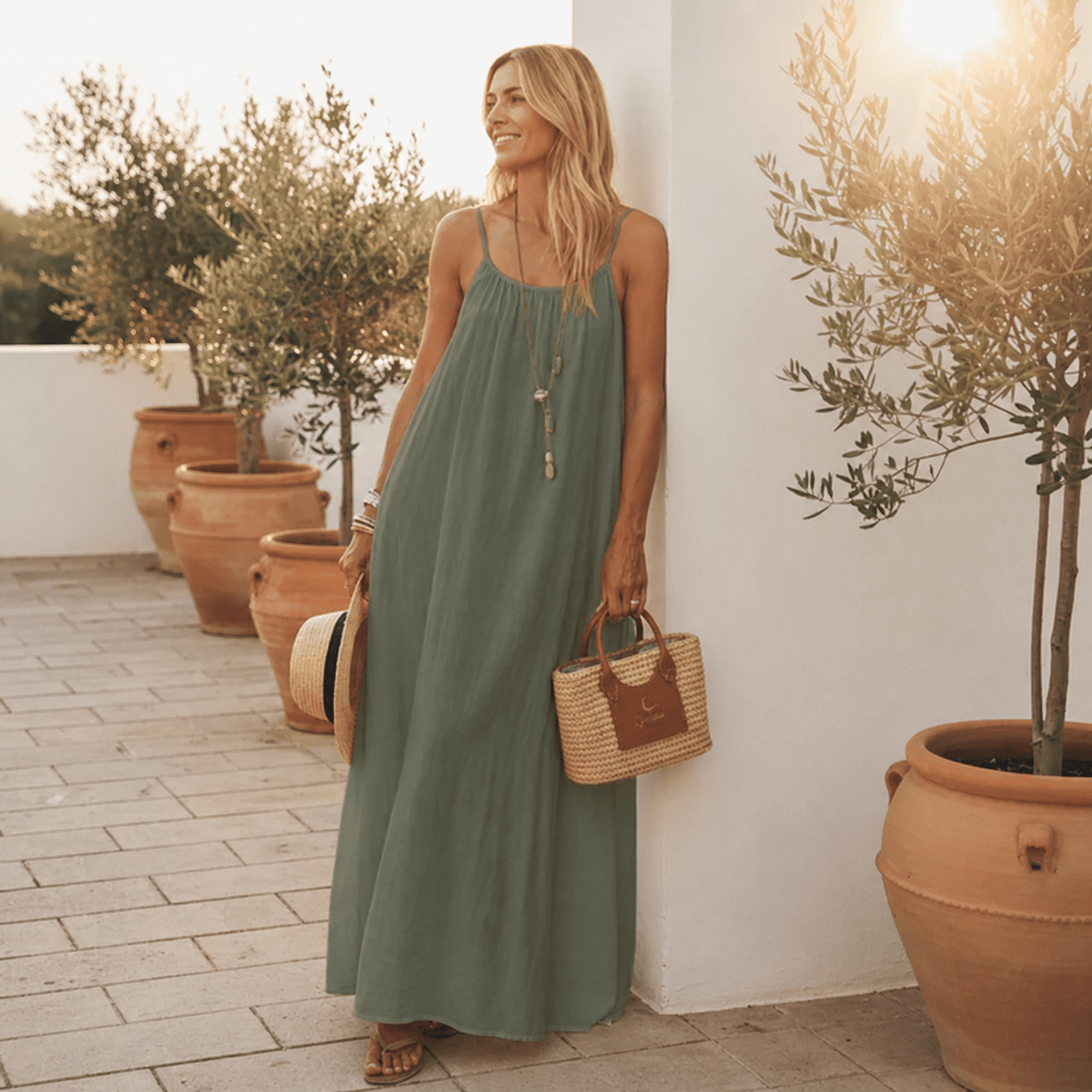 Laia | Vestido Largo Holgado