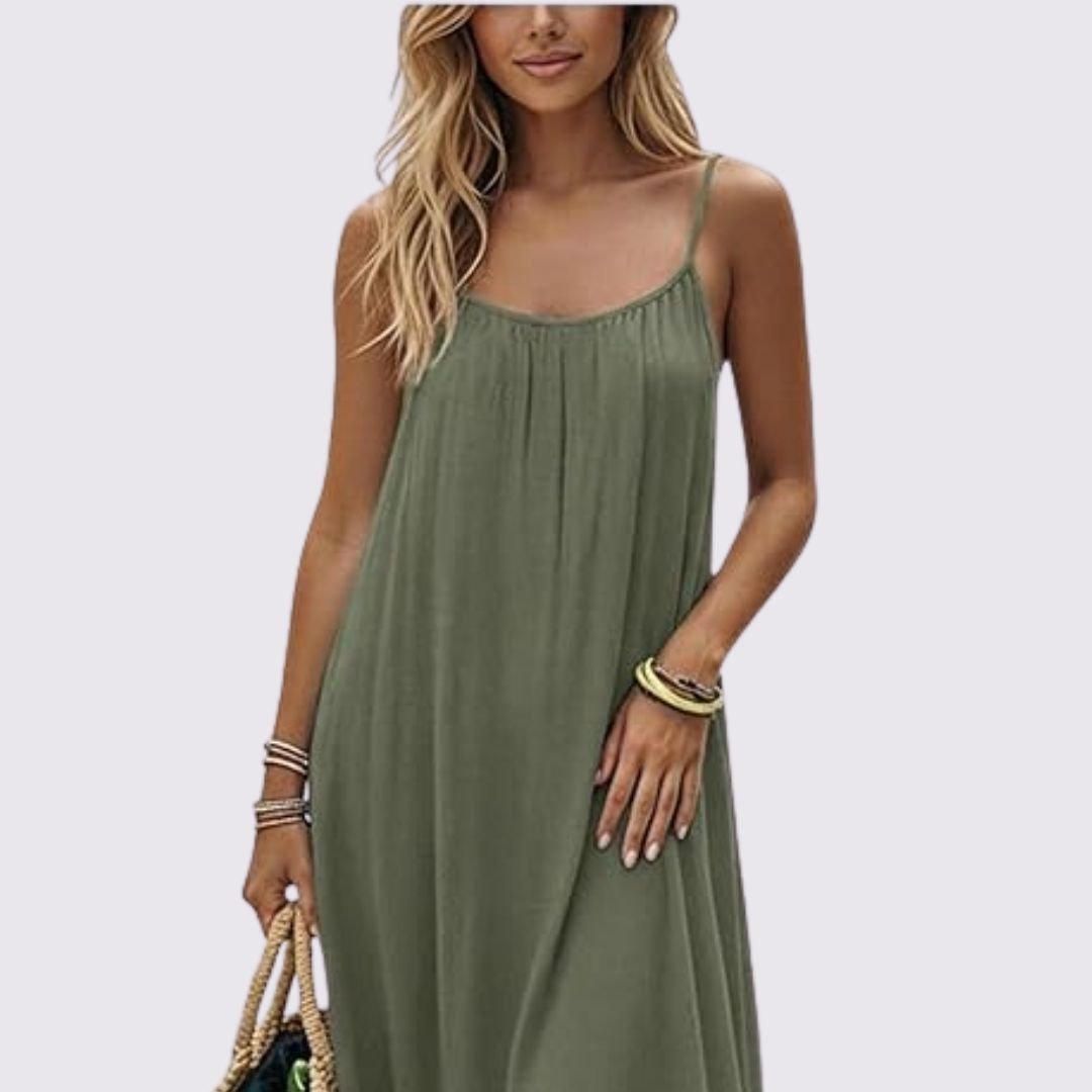 Laia | Vestido Largo Holgado